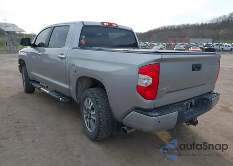 2019 Toyota Tundra Platinum 5.7L V8 из США, поврежденный, VIN 5TFAY5F11KX848702